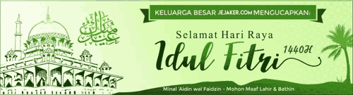 Download Desain Spanduk Ucapan Selamat Hari Raya Idul Fitri 1440 H Tahun 2019