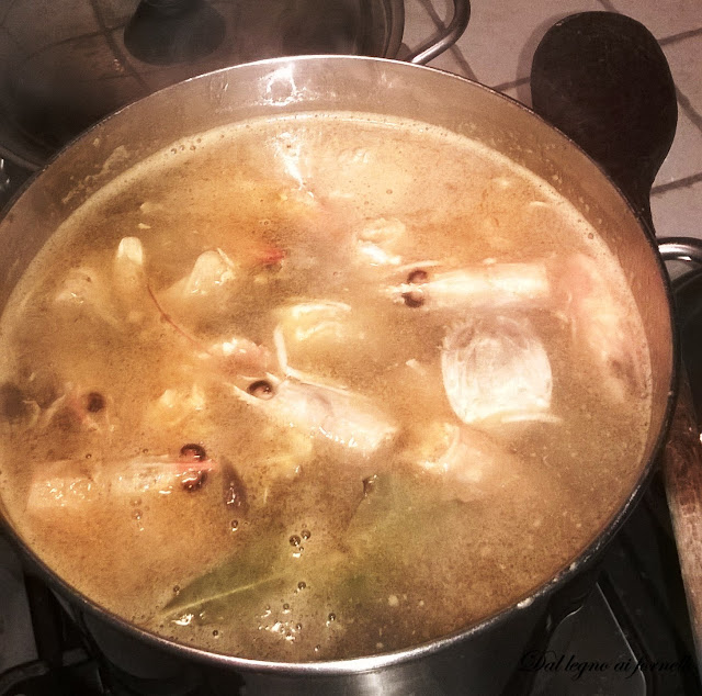 Bisque di crostacei.