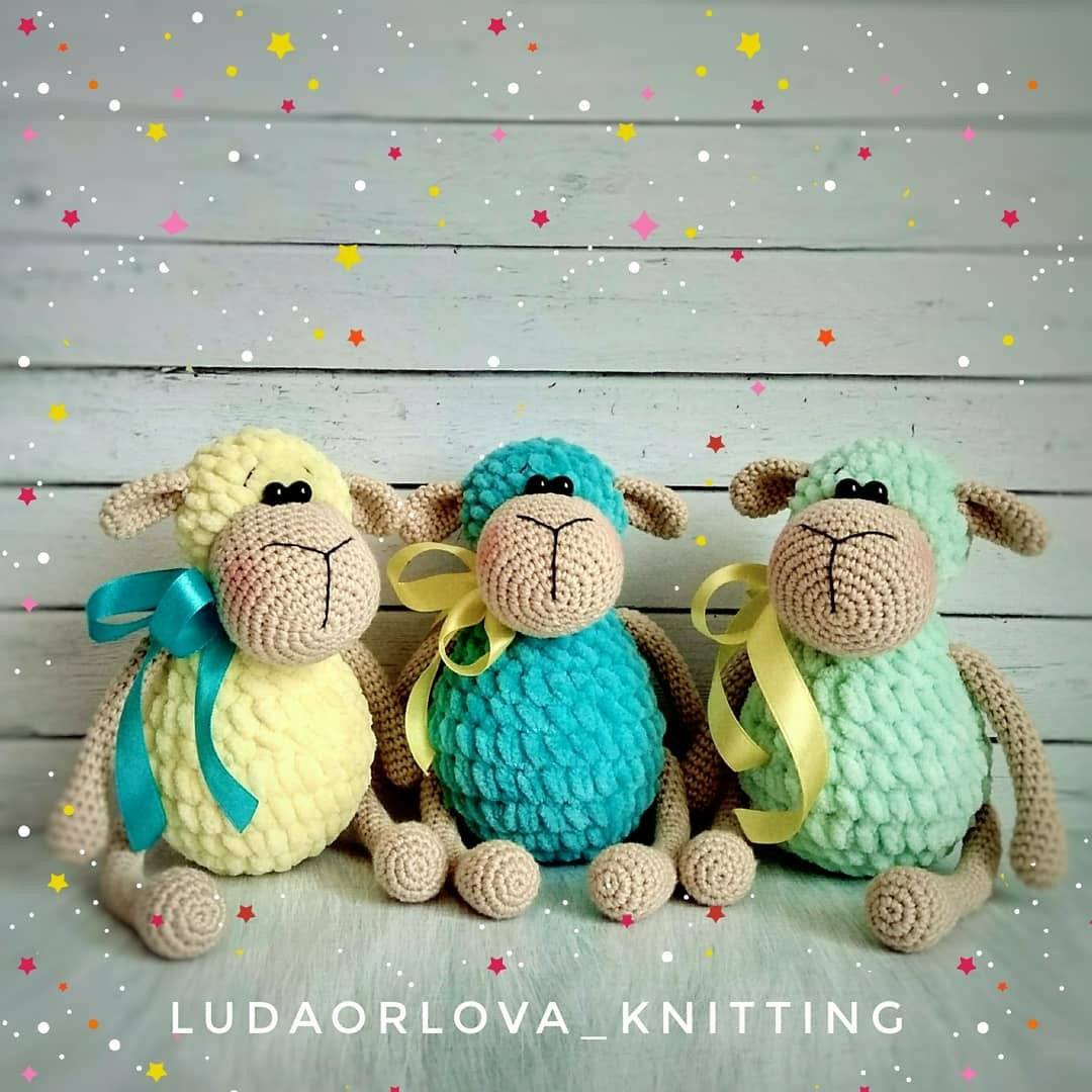 Plush sheep amigurumi Plush sheep amigurumi