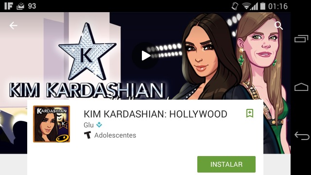 Descarga el juego Kim Kardashian Hollywood para Android e iPad gratis