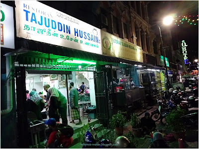 nasi kandar tajuddin hussain, george town