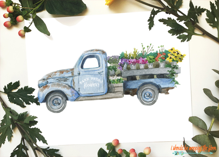 Floral Truck – Forage Paper Co.