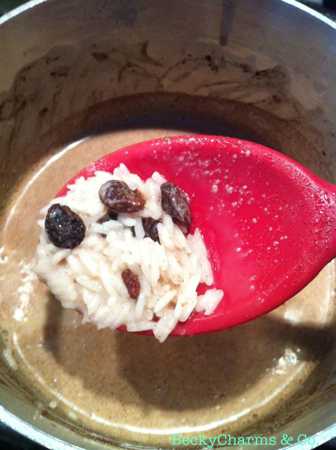 Vanilla Bean Rice Pudding with Unsweetened Coconut Milk, 2012, cooking, dessert, rice, January, beckycharms, Spanish, food, cinnamon, Winter, 