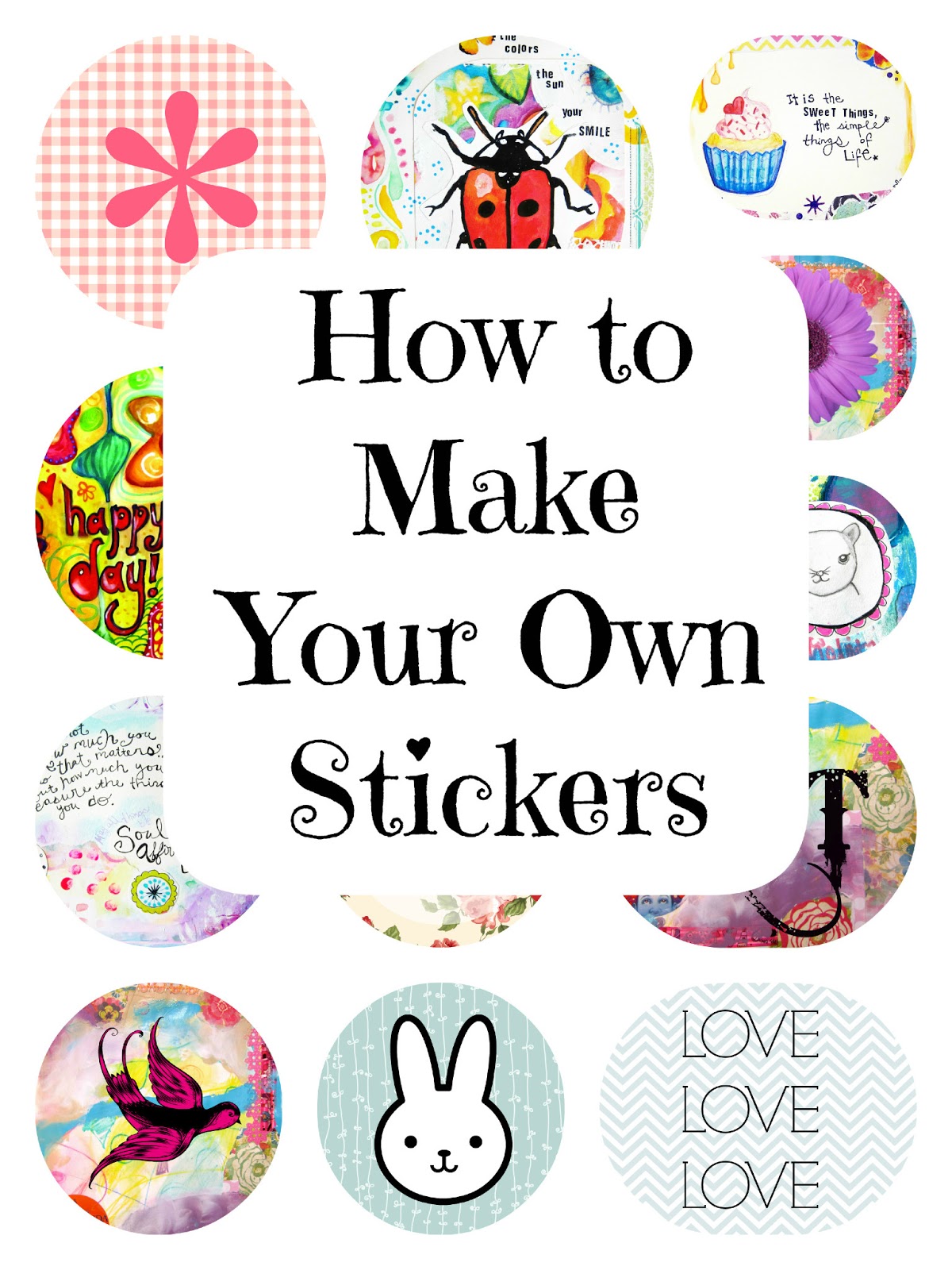 Stickers Labels Tags Print Your Own Little Things Matter Sticker 