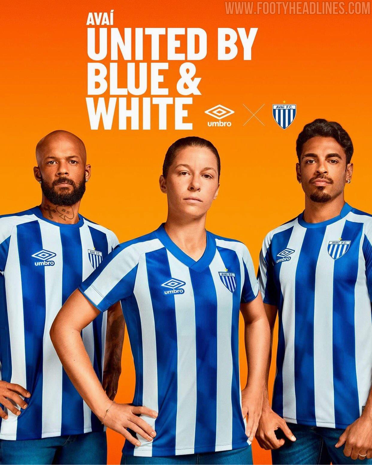 Avaí Fc 21 22 Home And Away Kits Released Footy Headlines