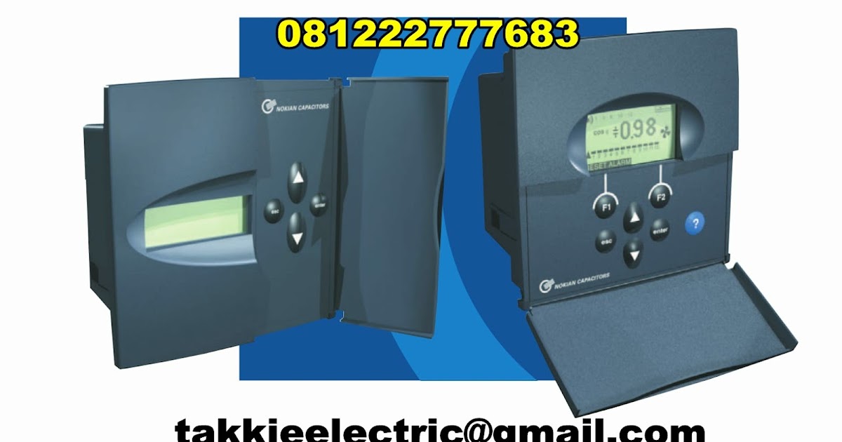 Takkie electric jual power factor controller N6, N12 & NC12 nokian