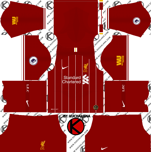 Kits dream league hot sale soccer liverpool 2020