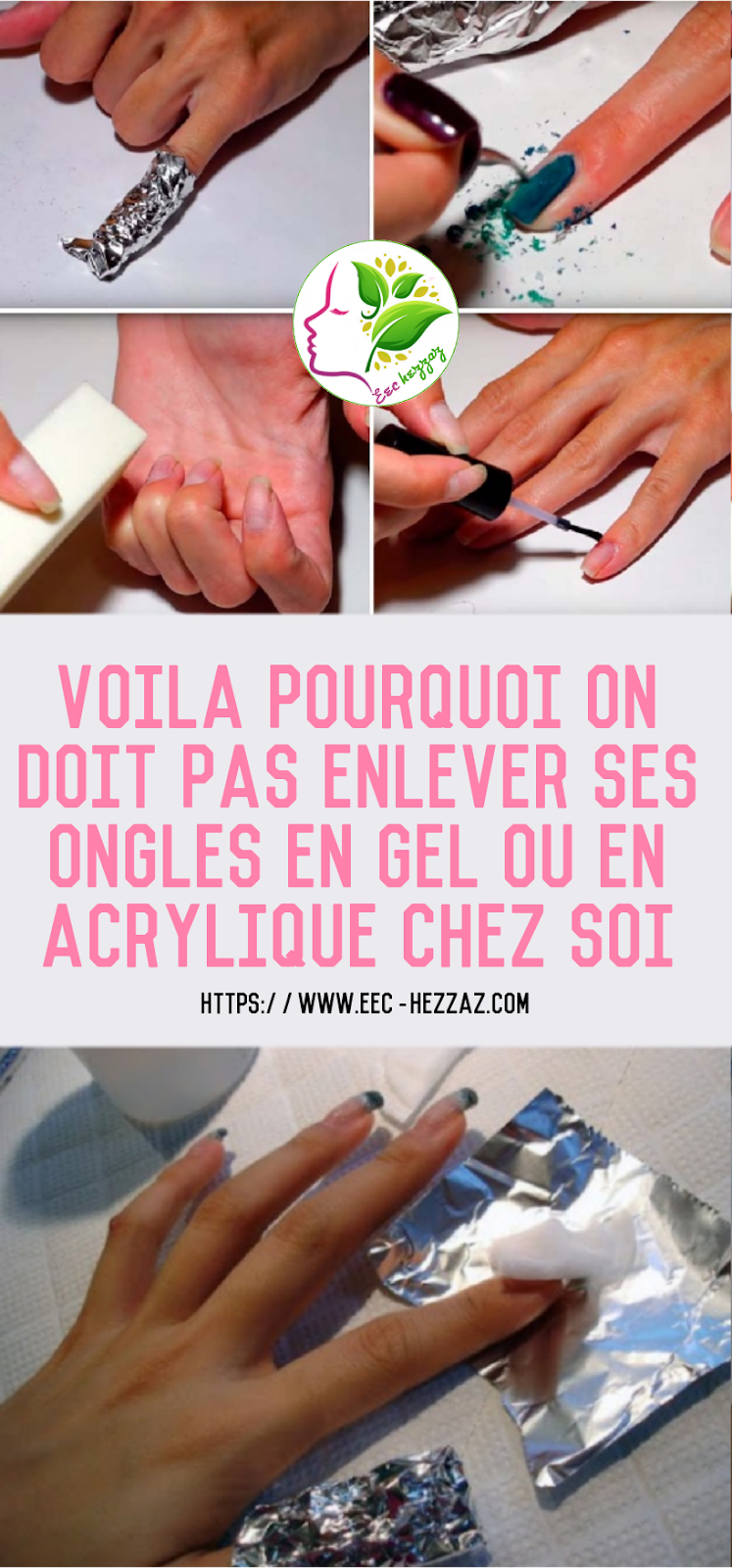 Voila pourquoi on doit pas enlever ses ongles en gel ou en acrylique chez soi