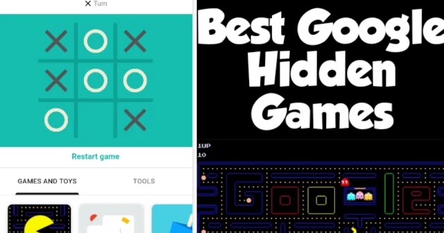 Top 10 Google hidden games