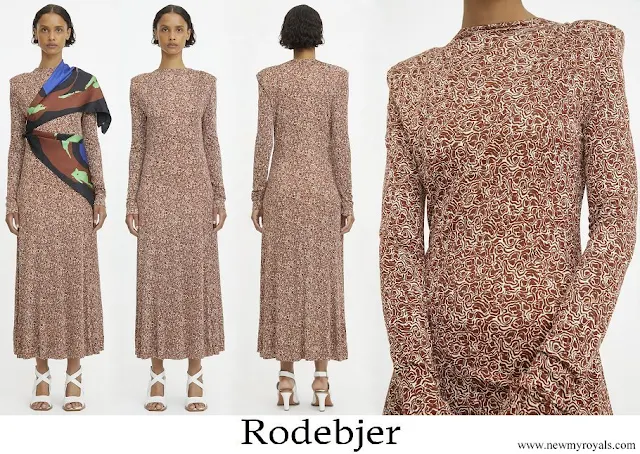 Princess Sofia wore Rodebjer Acela Swirl Dress