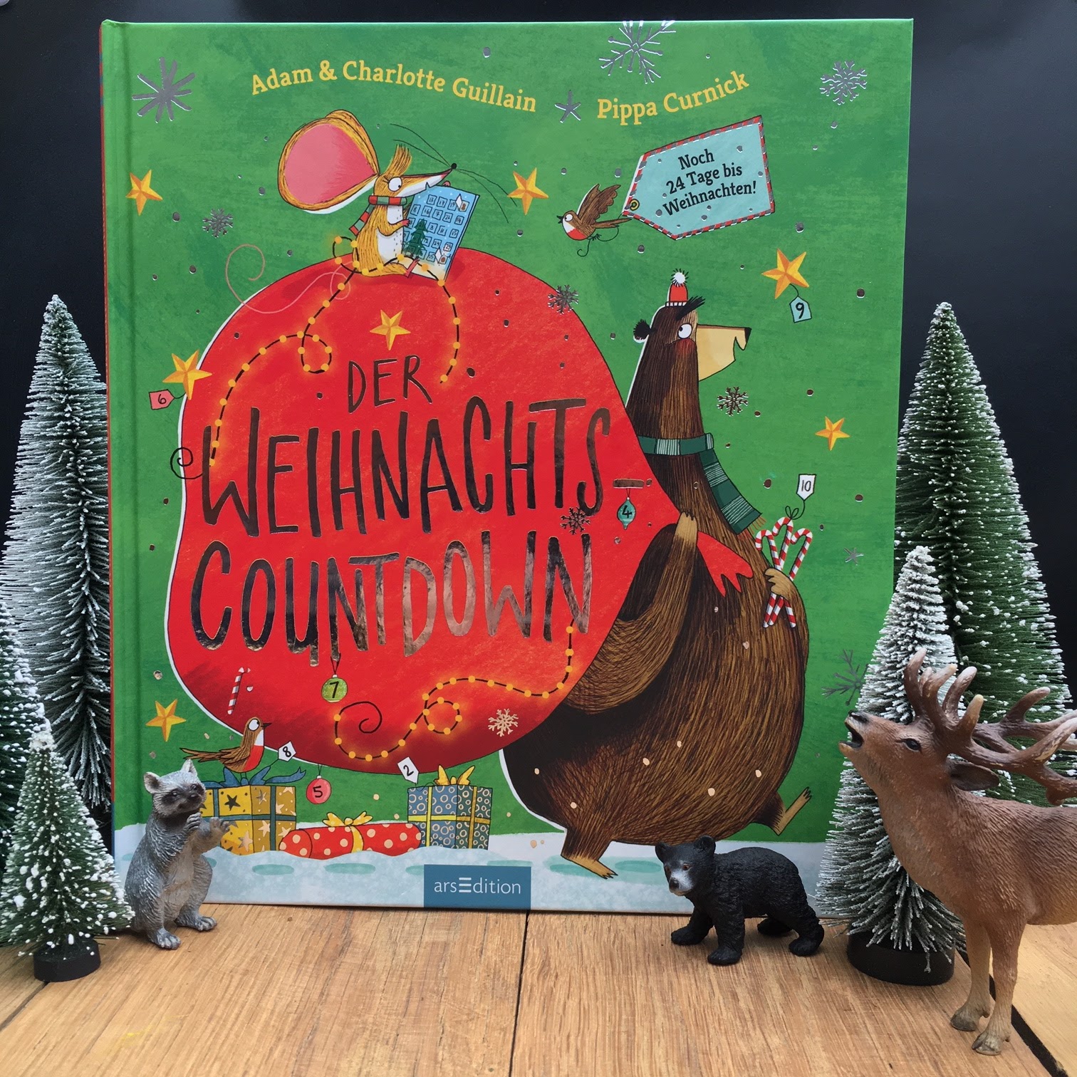 Kinderbuchblog Familienbücherei: Weihnachtsbilderbuch: "Der Weihnachts-Countdown"