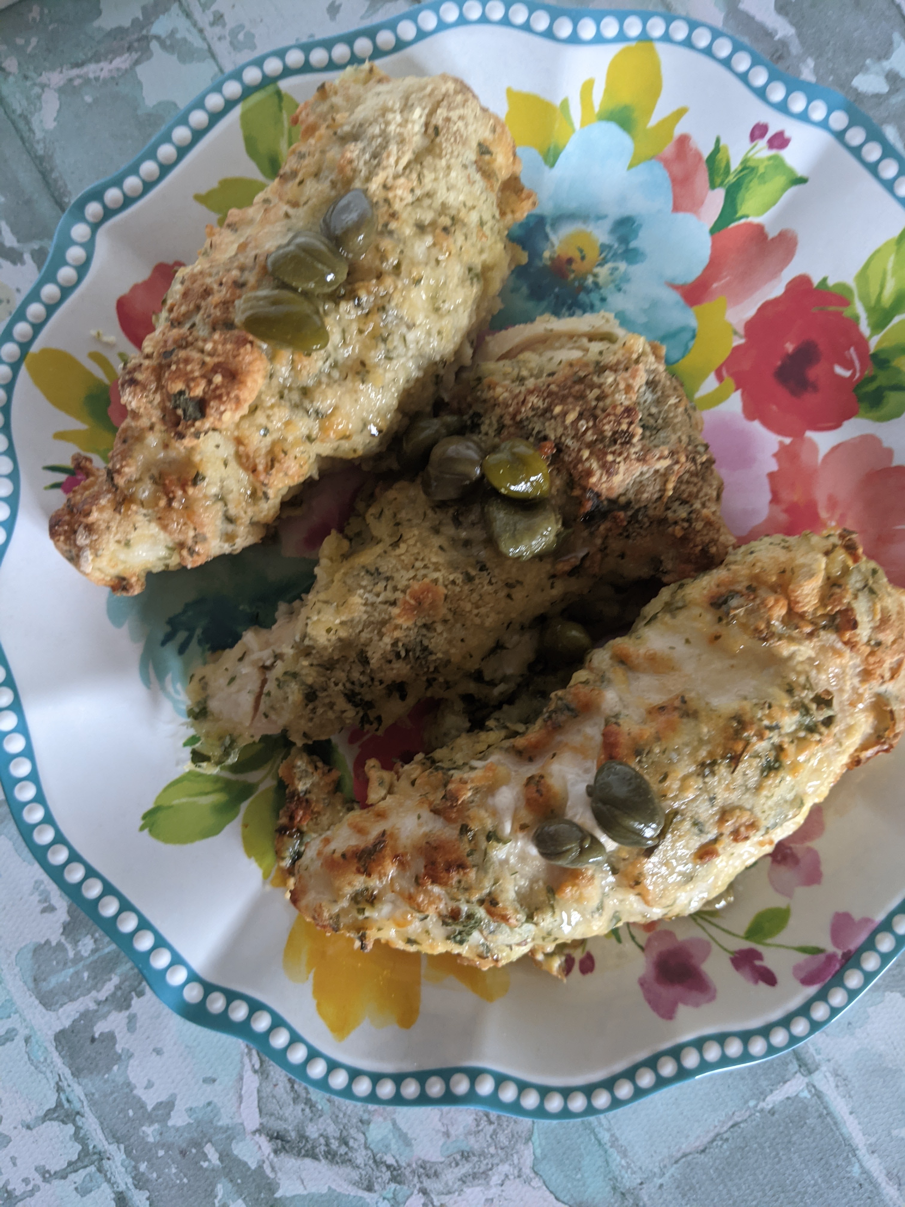 Air Fryer Chicken Piccata