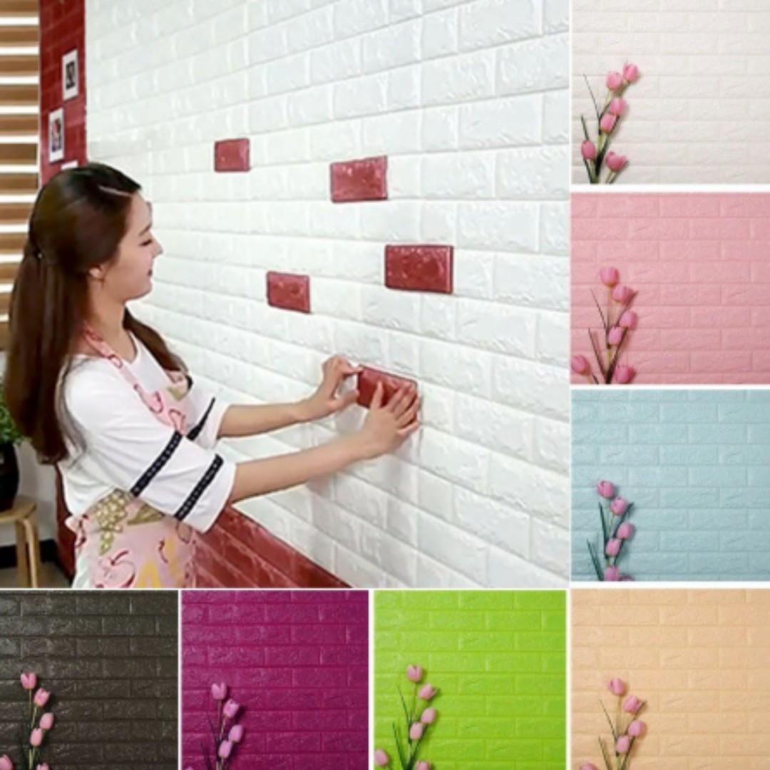 Wall Decor Ideas Pe Foam Wall Stickers 3d Wallpaper Quikr Info