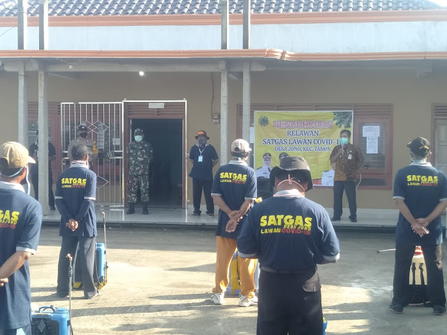 Desa Jono Bentuk Tim Relawan Cegah Covid – 19 Desa Jono Bentuk Tim Relawan Cegah Covid – 19