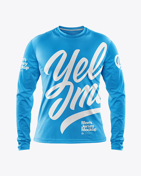 Download Free Men S Jersey With Mini Eyelet Fabric Mockup Free Mockup Templates.