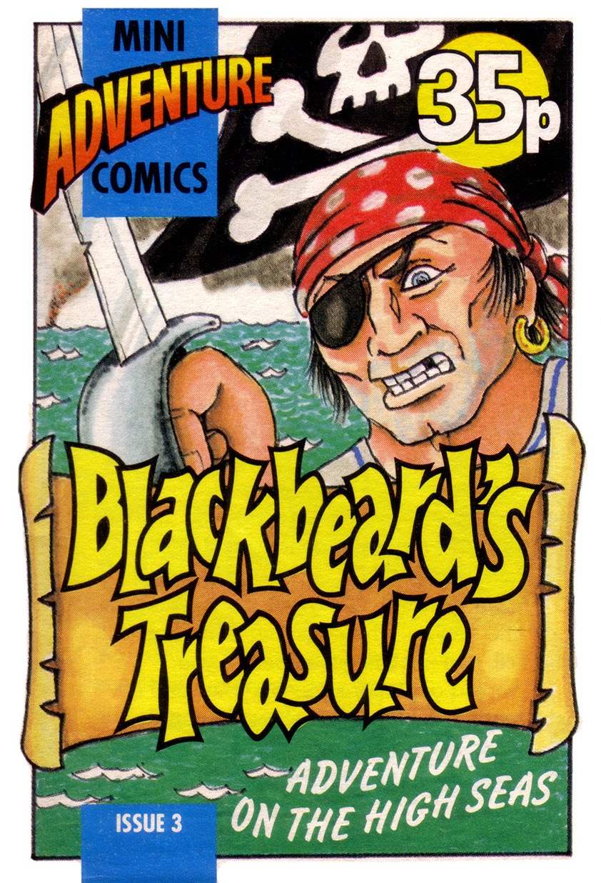 Mini Adventure Comics #3<br>Blackbeard's Treasure