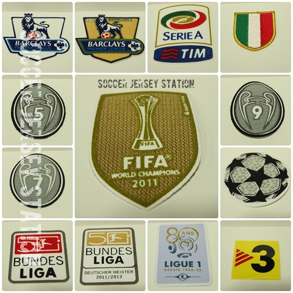 Soccer Jersey Station Patch/Badge