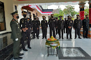 Di Hari Bhayangkara ke-74 ,Kodim 1626/Bangli Geruduk Polres Bangli  Beri Kejutan.