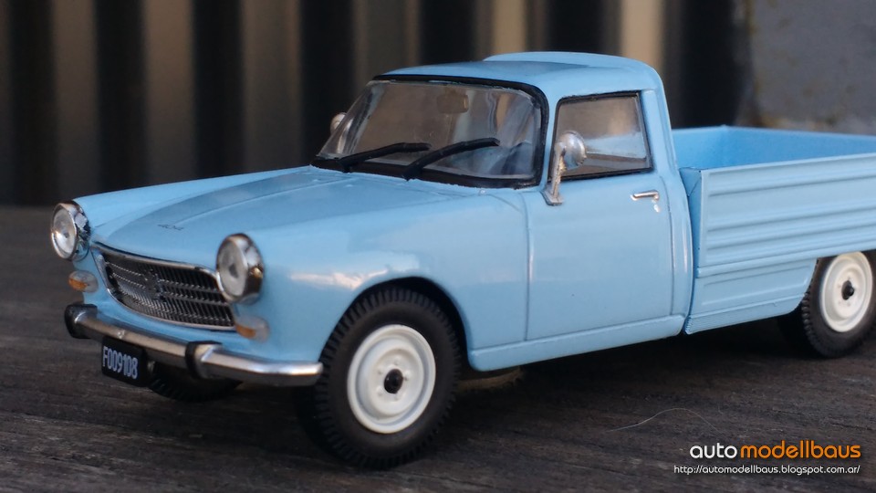 auto modellbaus Peugeot 404 Pick Up (1979) Autos Inolvidables Argentinos