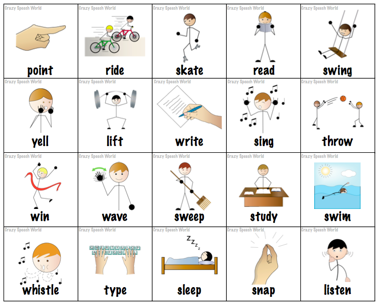 action word clip art - photo #12