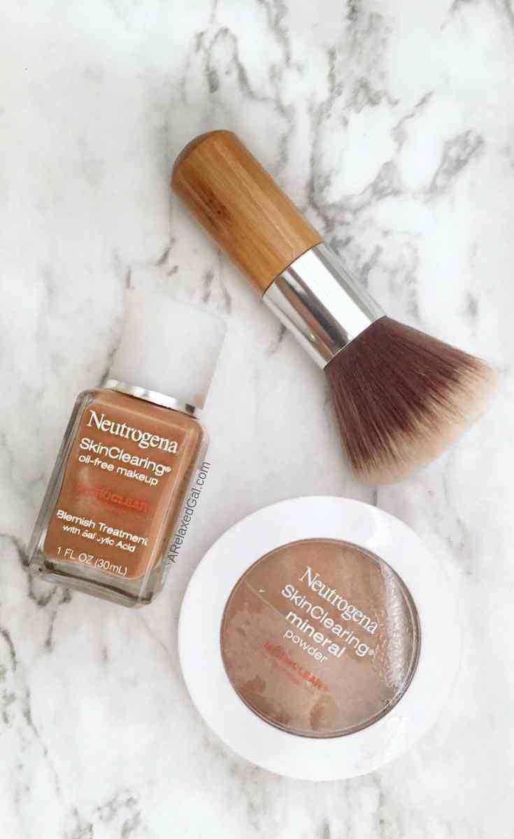 Neutrogena SkinClearing Foundation & Mineral Review | A Relaxed Gal