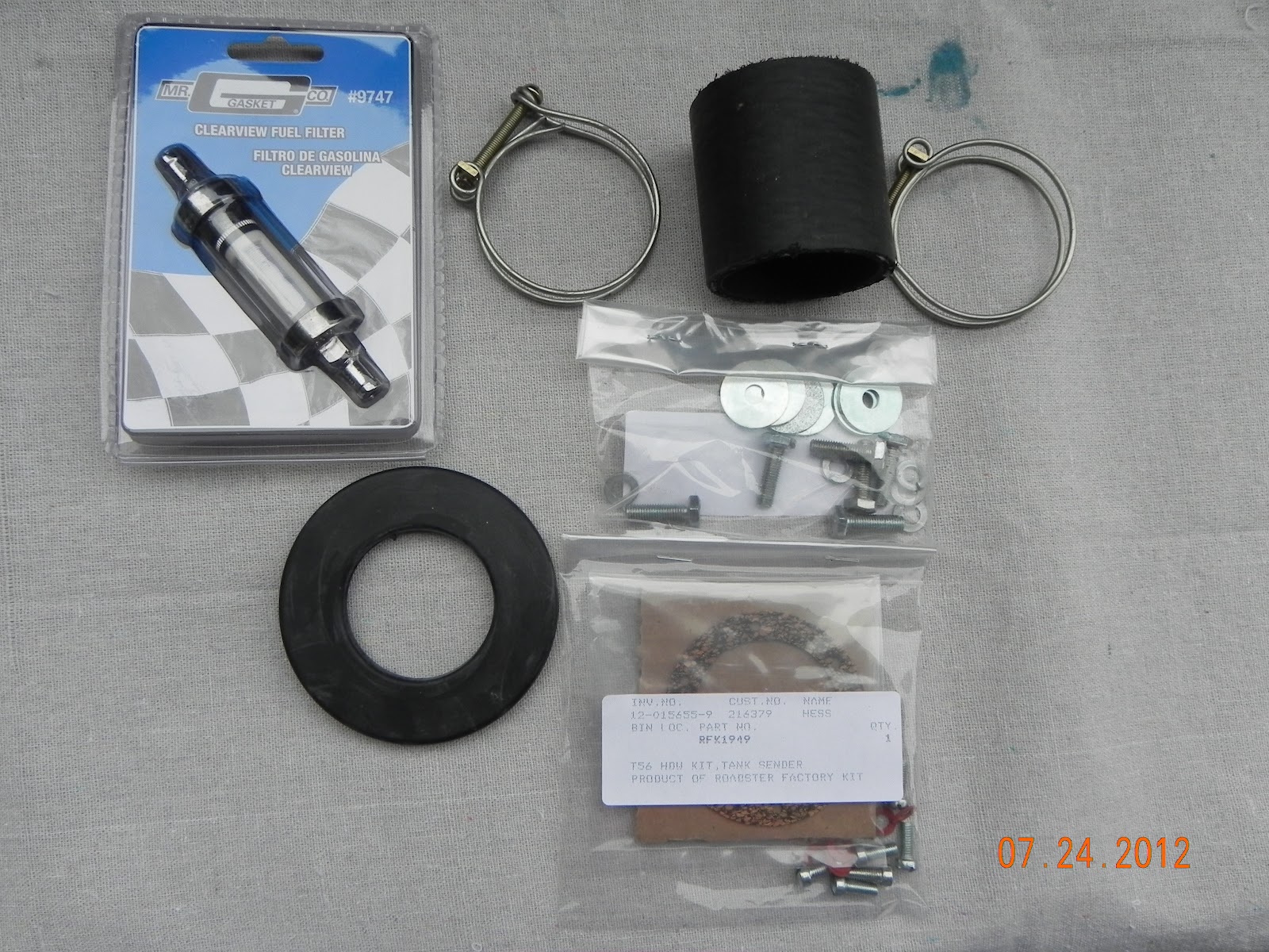 Tripp's TR6 Aluminum Fuel Tank