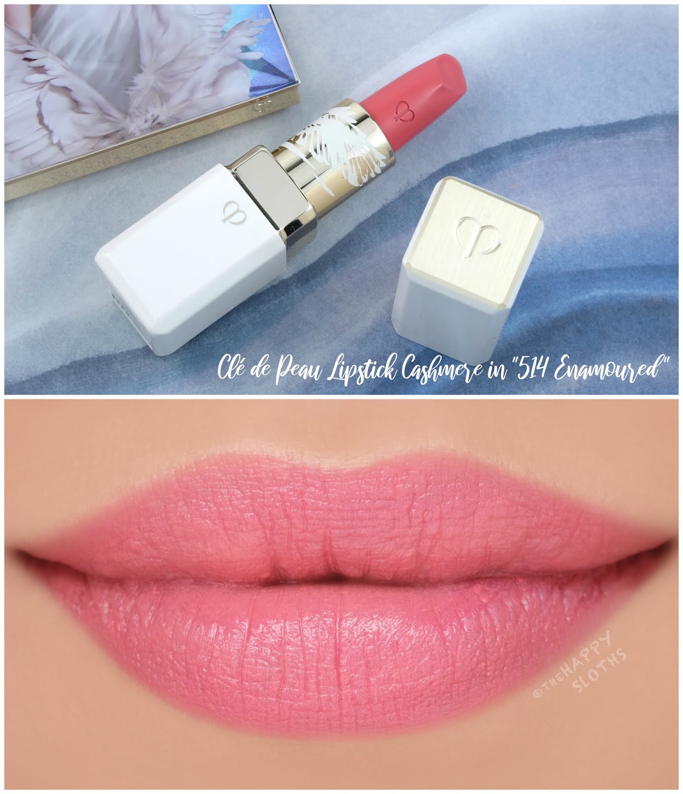 Clé de Peau Beauté | Holiday 2020 Lipstick Cashmere in "514 Enamoured": Review and Swatches