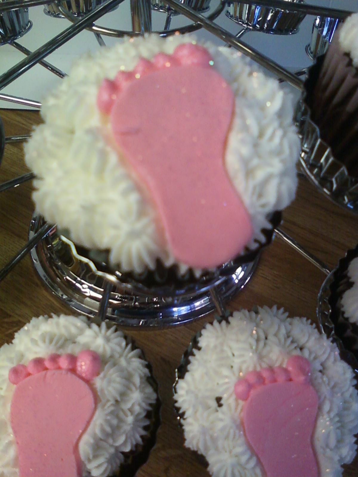 Tasty Pastry Cakes and More Baby Footprints