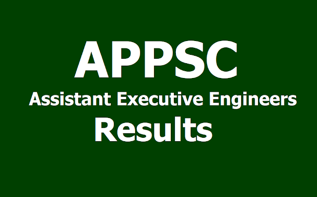 APPSC AEE Assistant Executive Engineers Results 2019 of Screening Test APPSC AEE Assistant Executive Engineers Results 2019 of Screening Test