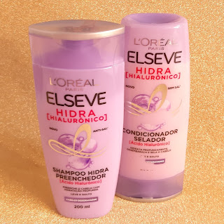 resenha Shampoo e condicionador Elséve Hidra Hialurônico L'Oreal dicas da tia