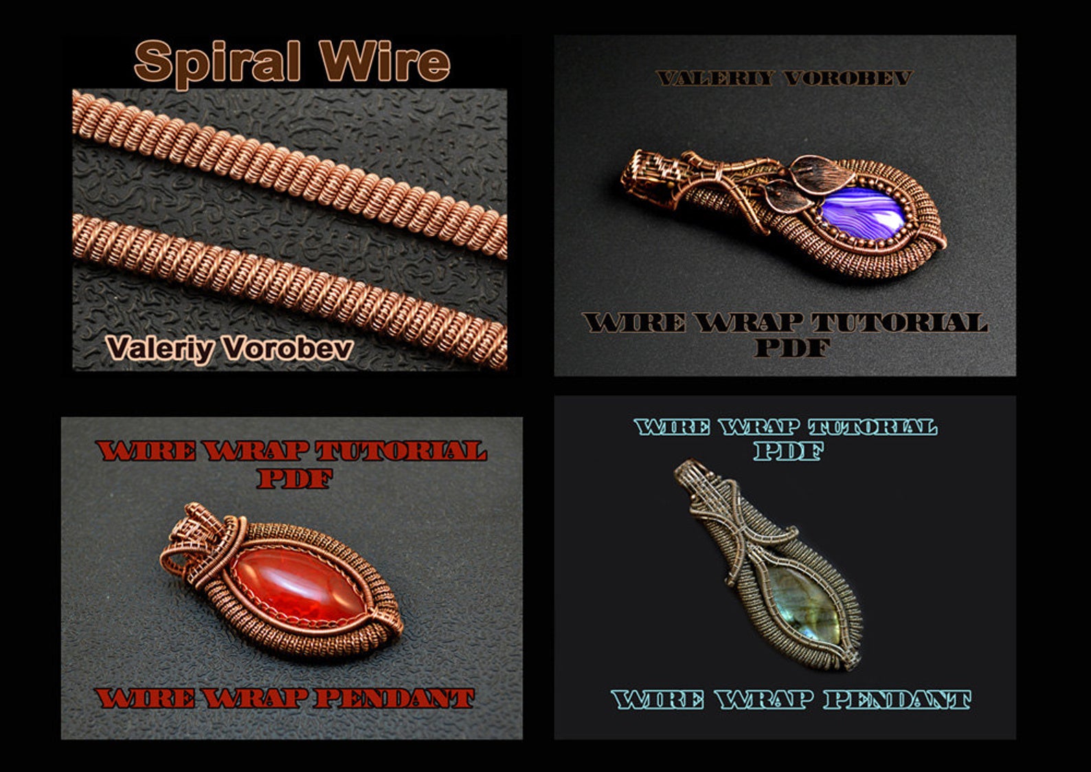 Exquisite Wire Wrapping Tutorials, PDF, Wire