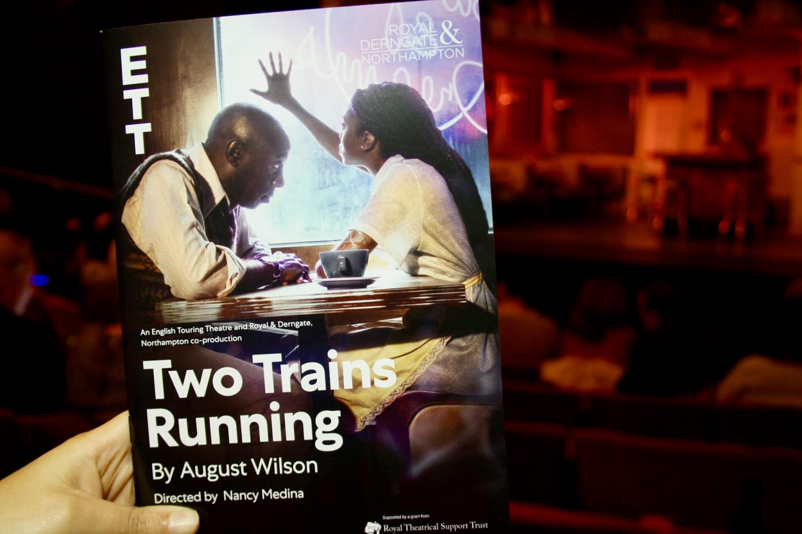 Two Trains Running Royal Derngate and Northampton review play