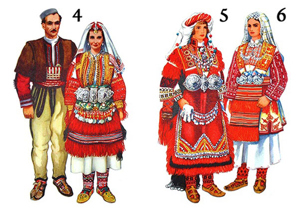 MACEDONIAN FOLK COSTUMES ~ Macedonian Cuisine