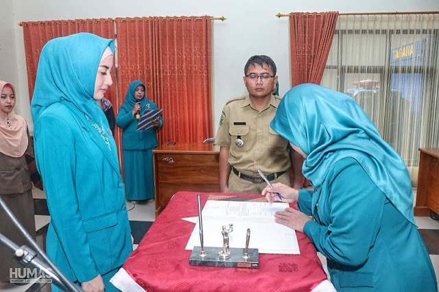 Novita Hardini Harapkan Setiap Pokja TP-PKK Dapat Saling Membantu