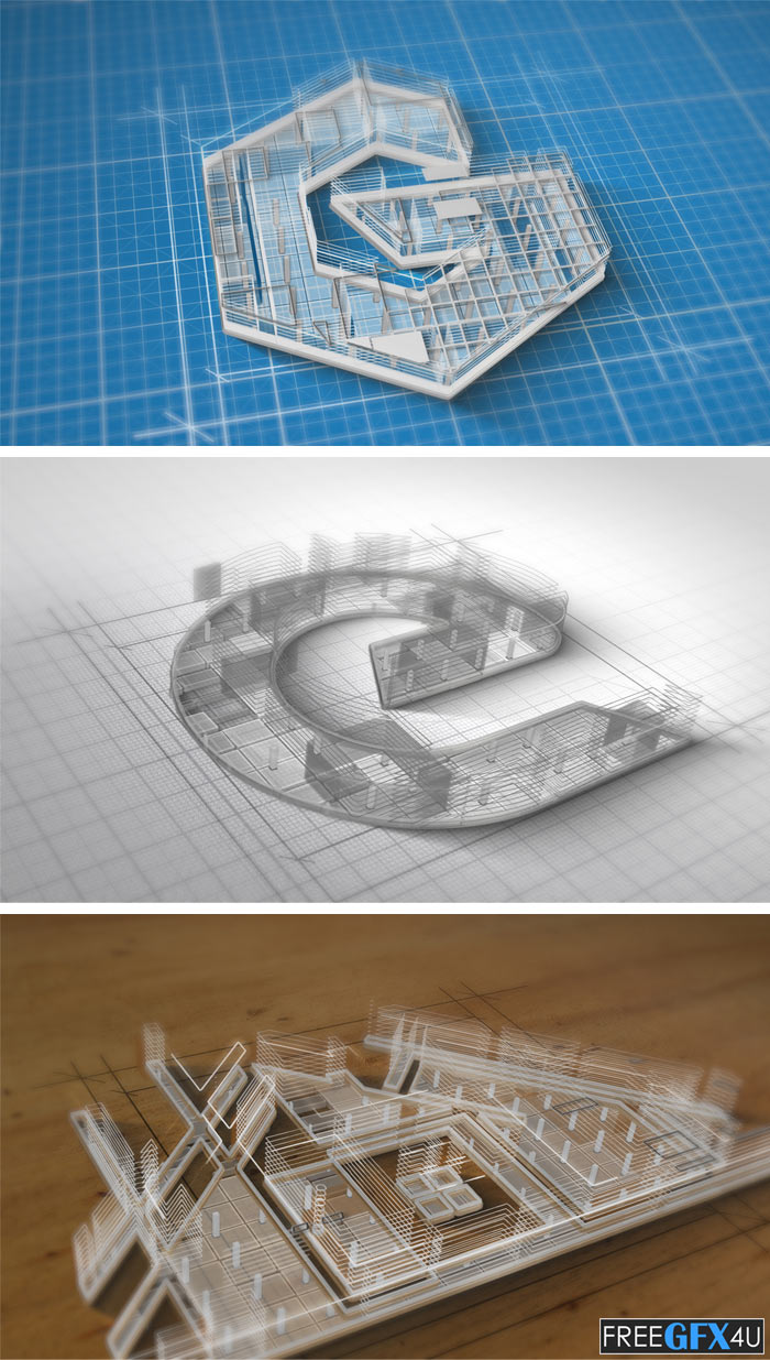 Logo Construction Motion Graphics After Effects Project Logo Construction Motion Graphics