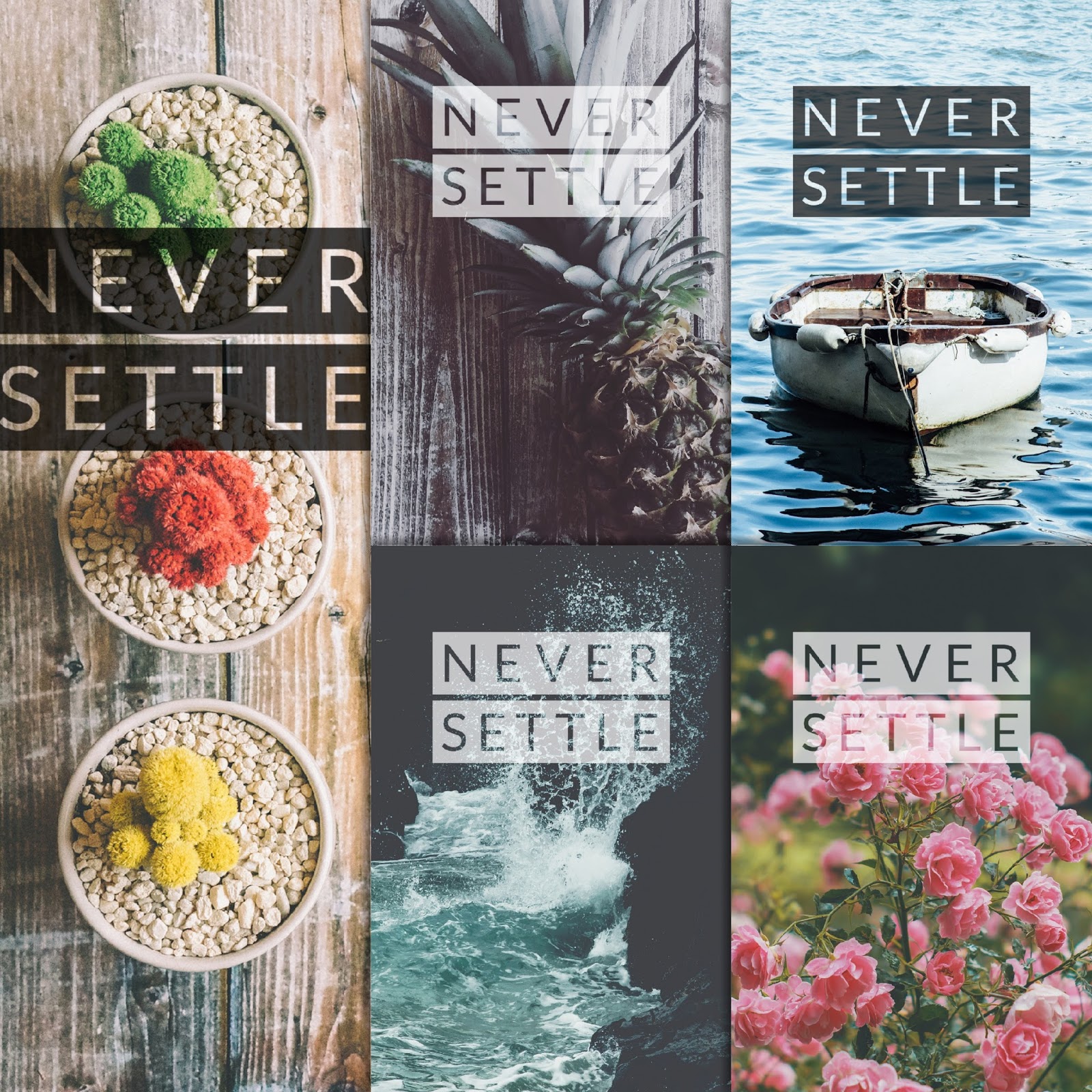 Never Settle Wallpaper Pack 12 10 Wallpapers