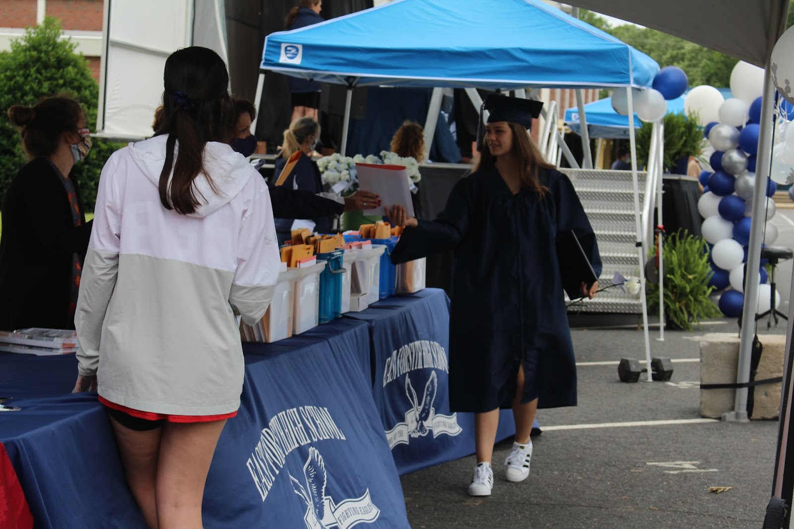 Your Permanent Record DriveThrough Graduation at East Forsyth