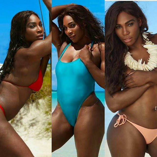 Serena Williams en topples para Sports Illustrated