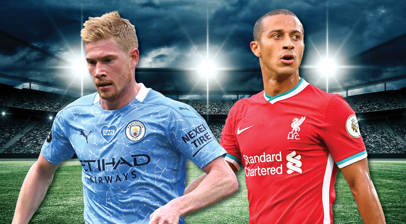 Kevin De Bruyne and Thiago are expected to pull the strings from midfield this Sunday Kevin De Bruyne and Thiago are expected to pull the strings from midfield this Sunday