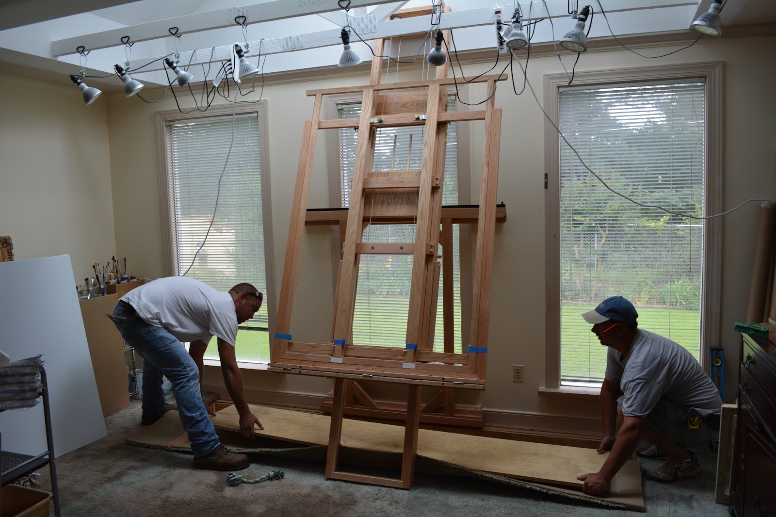 Chuck Larivey OPA, Oil Painter A weeks worth of paint and canvas