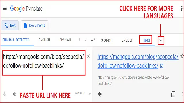 How-to-Read-Website-to-your-Language-English-to-Hindi