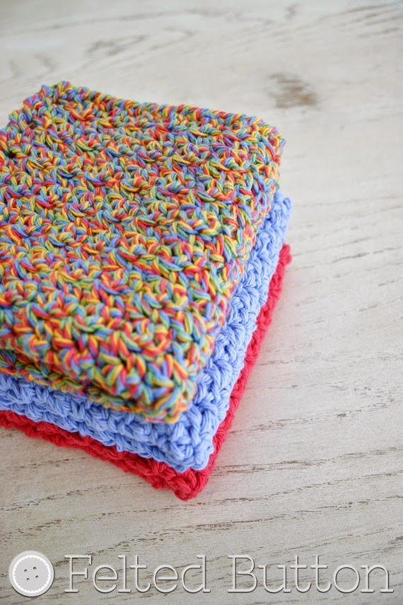 Mama's Wash Cloths -- Free Crochet Pattern