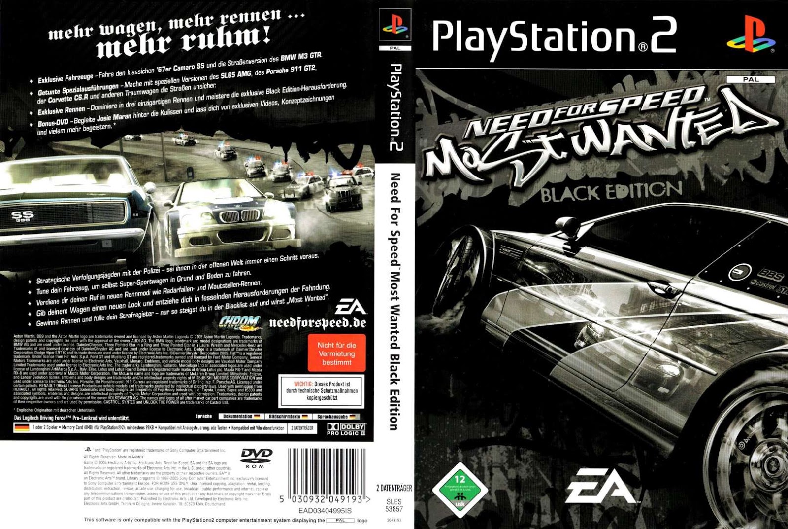 most wanted need for speed ps2 most wanted need for speed ps2