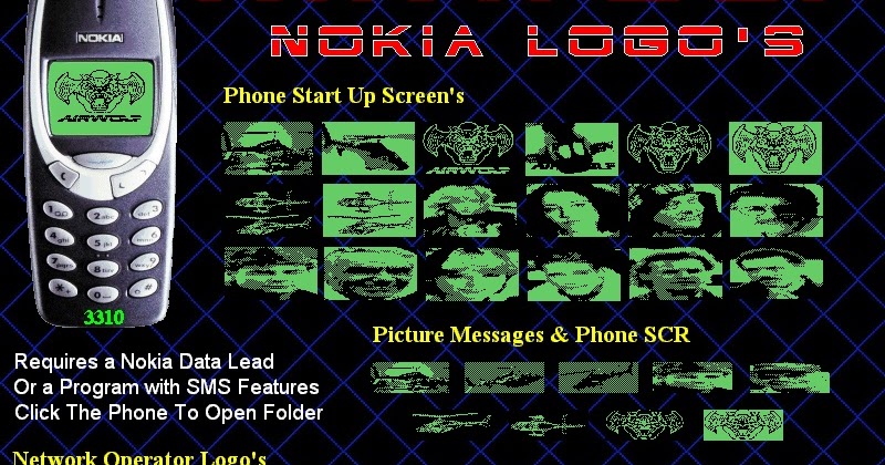the airwolf upc serial merchandise database nokia logos from when phones where just phones