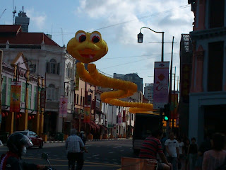 Slithering Snake spotted in Chinatown