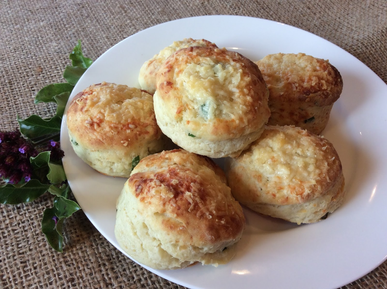 Cheese and Onion Sour Milk Scones
