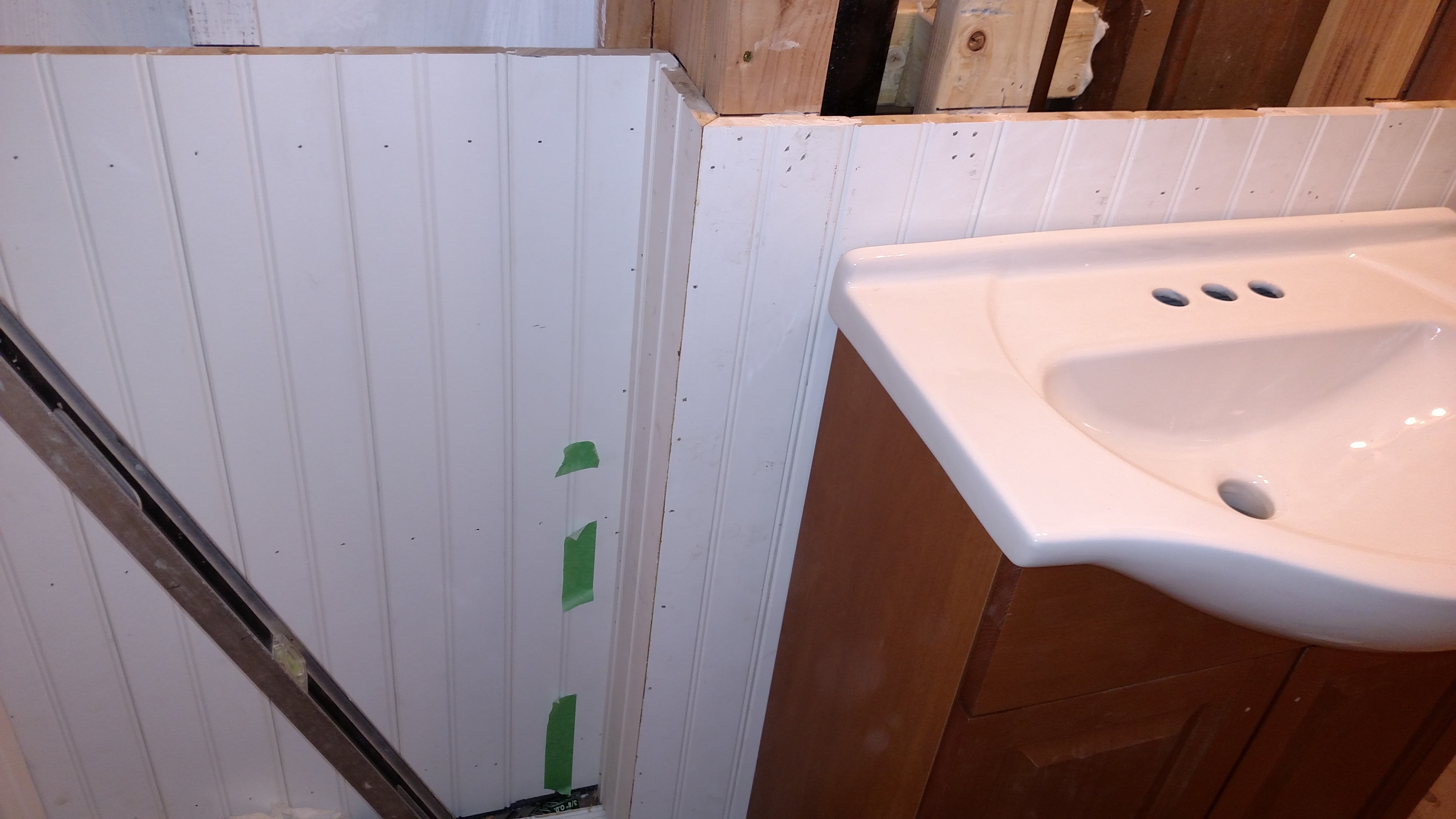 How To Install Beadboard in Bathroom