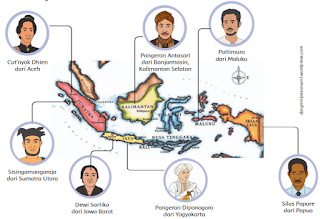 gambar pahlawan setiap daerah diindonesia www.simplenews.me