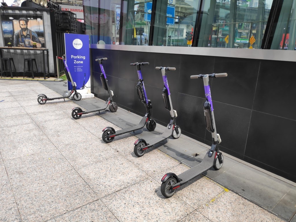 Malaysia beam scooter Neuron Mobility: