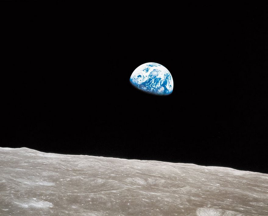 #8 Earthrise, William Anders, NASA, 1968 - Top 100 Of The Most Influential Photos Of All Time #8 Earthrise, William Anders, NASA, 1968 - Top 100 Of The Most Influential Photos Of All Time